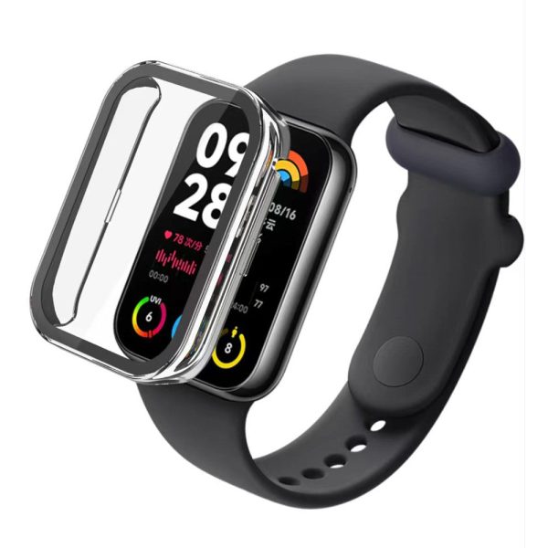 Xiaomi Smart Band 8 Pro protective cover with tempered glass - Transparent Discount