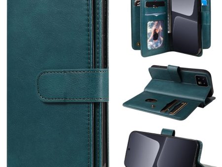 10-slot wallet case for Xiaomi 13 - Green Online