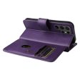 10-slot Samsung Galaxy S24 Ultra wallet case - Purple Fashion