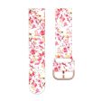 22mm Universal cool pattern silicone watch strap - Red Lily Hot on Sale