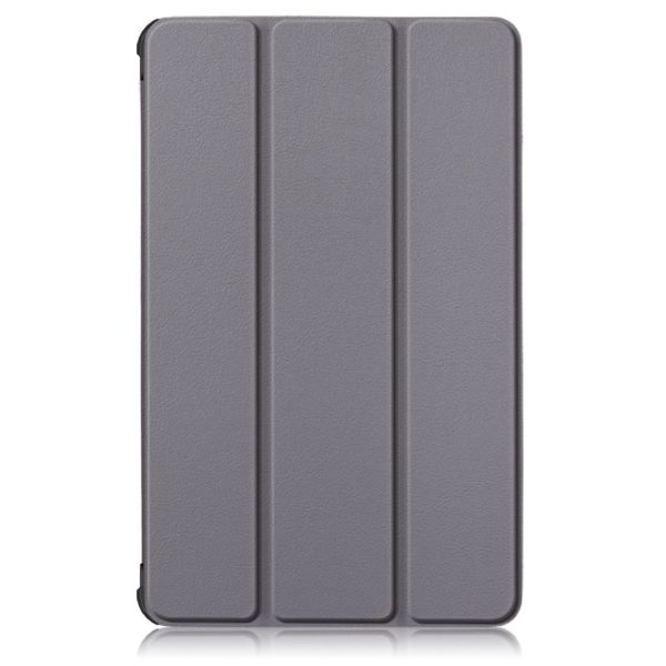 Lenovo Tab M8 litchi leather flip case - Grey Supply