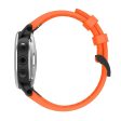 Stylish silicone watch band for Garmin Fenix 5S - Orange on Sale