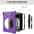 iPad Pro 12.9 inch (2018) X-Shape combo case - Purple Online now