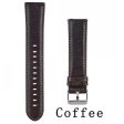 22mm Crazy Horse Huawei Watch GT leather watch band - Dark Brown Online Hot Sale