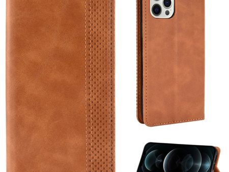 Bofink Vintage iPhone 13 Mini leather case - Brown Online now