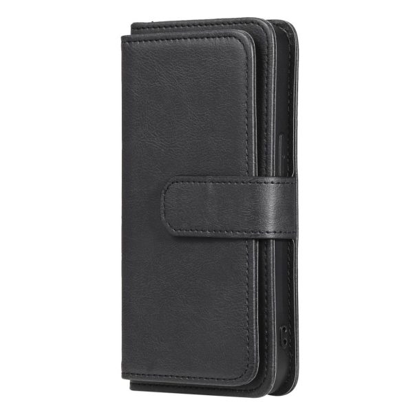 10-slot wallet case for iPhone 13 Pro - Black on Sale