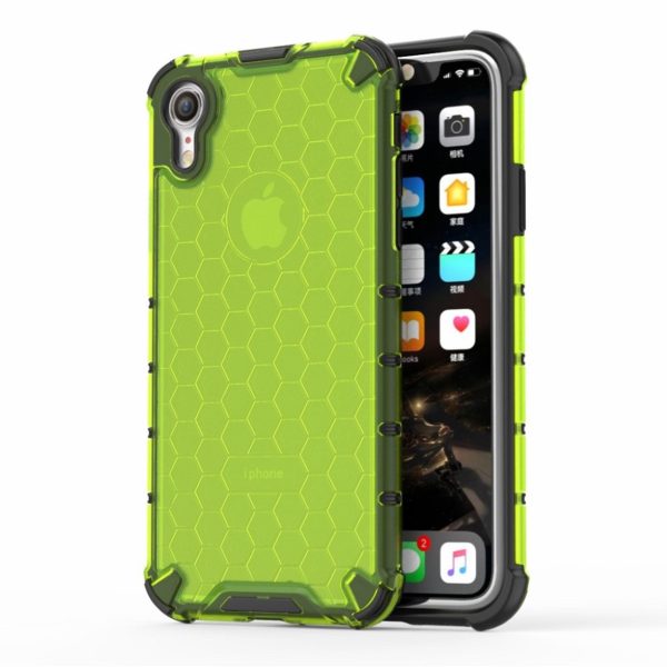 Bofink Honeycomb iPhone Xr case - Green Hot on Sale