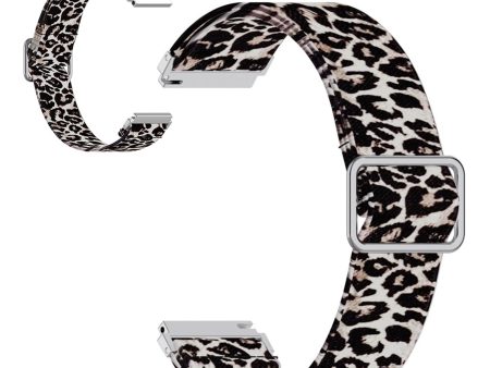 20mm Universal pattern printing nylon watch band - Leopard Print Online