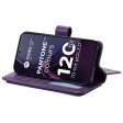 10-slot Motorola Moto G84 wallet case - Purple Supply