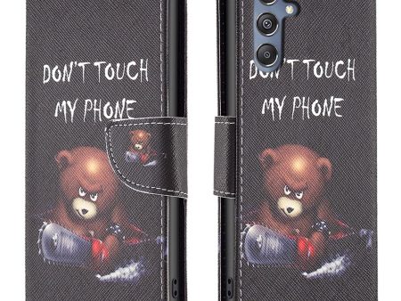 Wonderland Samsung Galaxy M34 flip case - Bear Online now