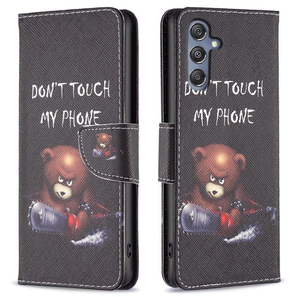 Wonderland Samsung Galaxy M34 flip case - Bear Online now