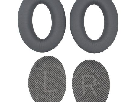 1 Pair BOSE QC15   QC25   QC35 JZF-236 leather ear pads - Dark Grey Online