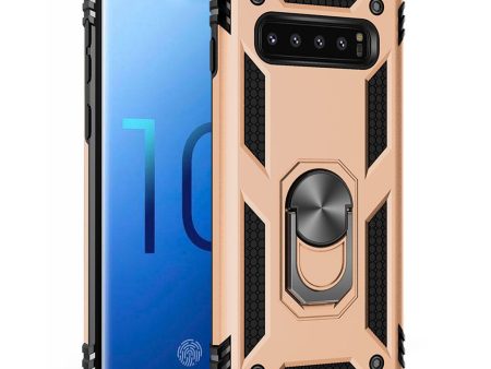 Bofink Combat Samsung Galaxy S10 case - Gold Supply