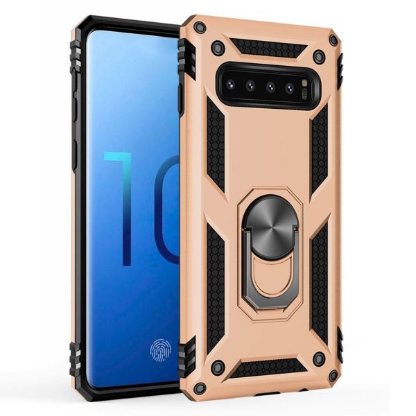 Bofink Combat Samsung Galaxy S10 case - Gold Supply