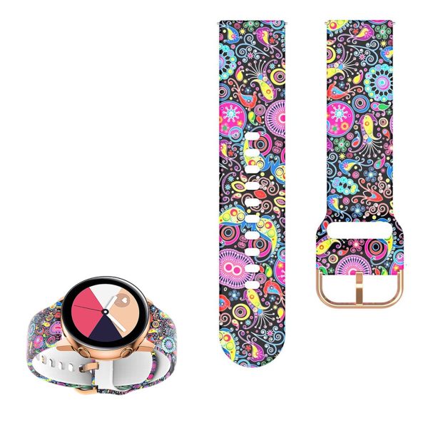 22mm Universal cool pattern silicone watch strap - Jellyfish Sale