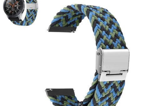 20mm Universal elastic nylon watch strap - Blue Camouflage Supply