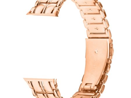 Xiaomi Redmi Watch 4 Wrist Bracelet Metal Watch Strap Rhinestone Decor Band - Rose Gold Online Hot Sale