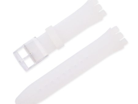 19mm Universal silicone watch strap - Transparent Online Hot Sale