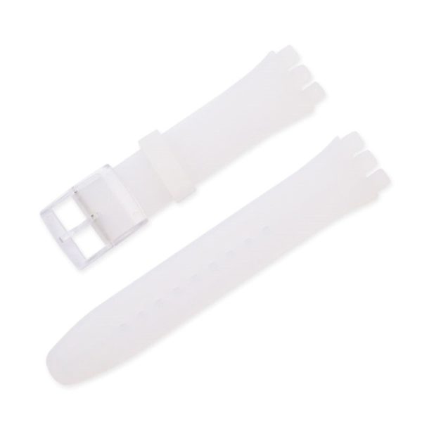 19mm Universal silicone watch strap - Transparent Online Hot Sale