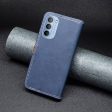 BINFEN two-color leather case for Motorola Moto G41   G31 - Blue Sale