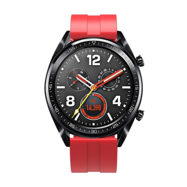 22mm Huawei Watch GT silicone watch band - Red Supply