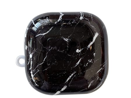 Beats Fit Pro marble themed ccase - Black Online Sale