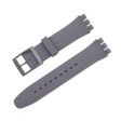 19mm Universal silicone watch strap - Grey Fashion