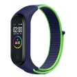 Xiaomi Mi Band 7   6   5 nylon watch strap - Lime Online now