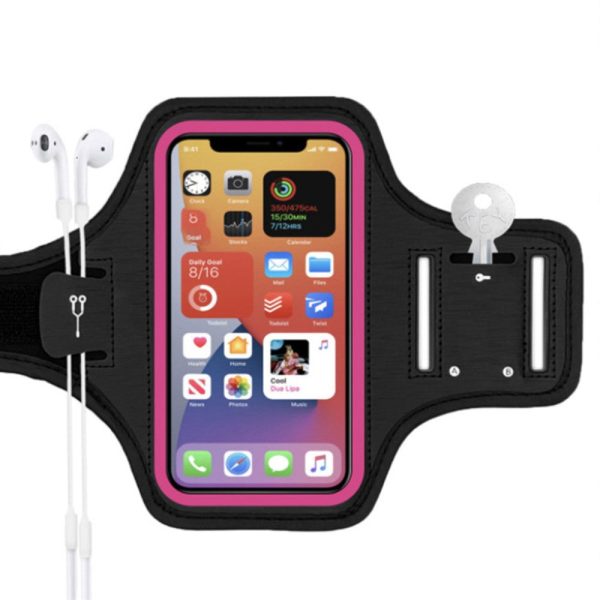 Universal fitness sports armband for 6.5 inch phone - Rose Fashion