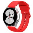 20mm Universal simple silicone watch strap - Red For Discount