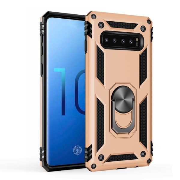 Bofink Combat Samsung Galaxy S10 case - Gold Supply