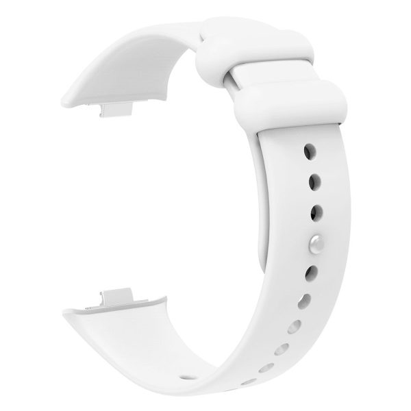 Xiaomi Smart Band 8 Pro   Redmi Watch 4 Watch Strap Silicone Replacement Wristband - White on Sale