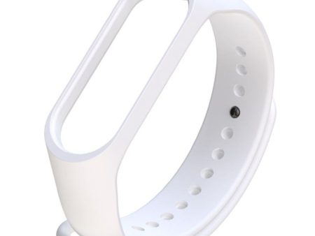 Xiaomi Mi Smart Band 4 silicone watch band - White Online now