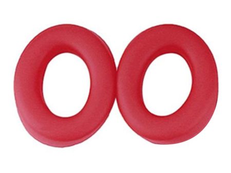 1 Pair Beats Studio 3 silicone earpads - Red Online now