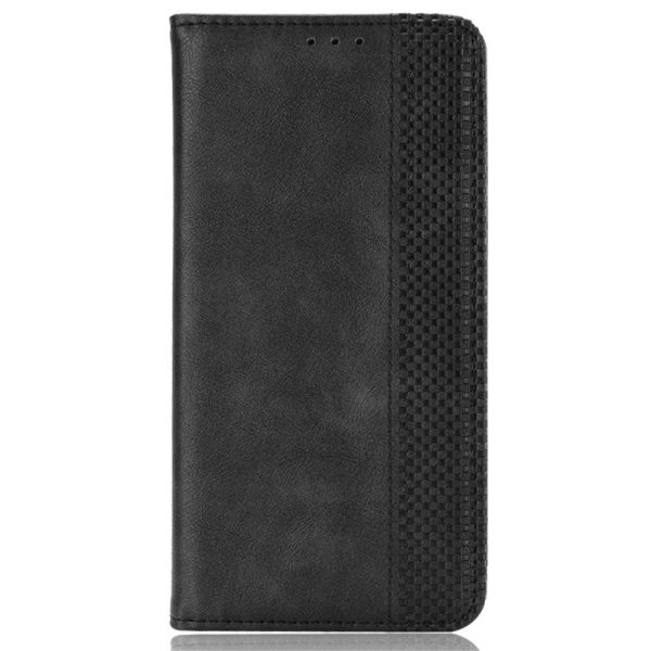 Bofink Vintage Oppo Find X7 leather case - Black Fashion