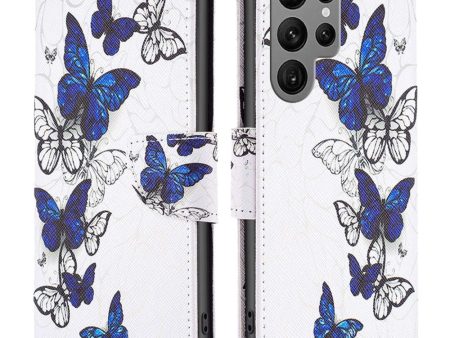 Wonderland Samsung Galaxy S23 Ultra flip case - Butterflies Sale