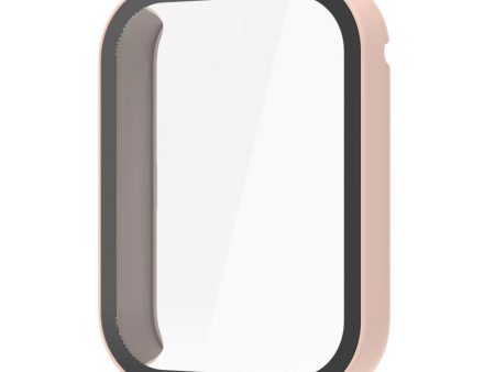 Xiaomi Smart Band 8 Pro protective cover with tempered glass - Pink For Cheap