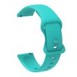 22mm Universal comfortable silicone watch strap - Green For Sale