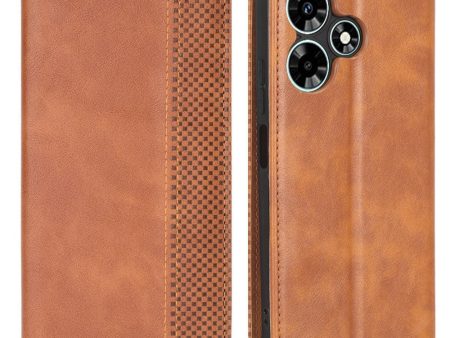 Bofink Vintage Infinix Hot 30 leather case - Brown on Sale