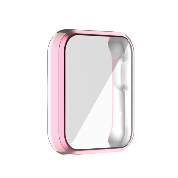 Xiaomi Mi Watch Lite   Redmi Watch shiny cover - Pink For Discount