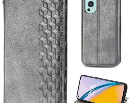 Bofink Vintage OnePlus Nord 2 5G leather case - Grey Fashion