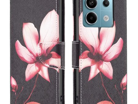 Wonderland Xiaomi Redmi Note 13 Pro flip case - Lotus For Sale