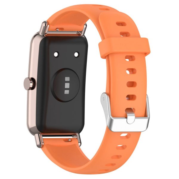 16mm Silicone watch strap for Huawei and Casio watch - Orange Online now