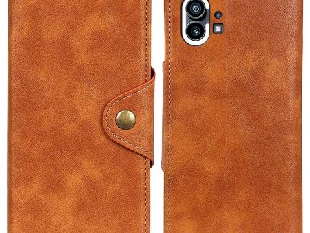 Alpha Nothing Phone (1) flip case - Brown Online