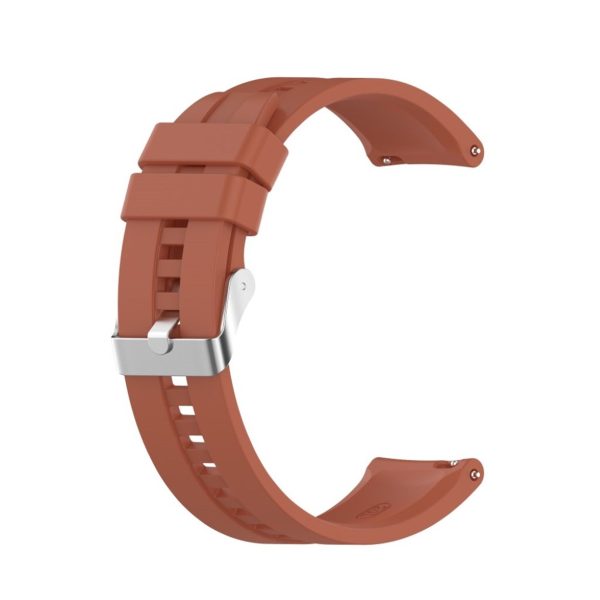 20mm silicone watchband for Amazfit GTS devices - Dark Orange Supply