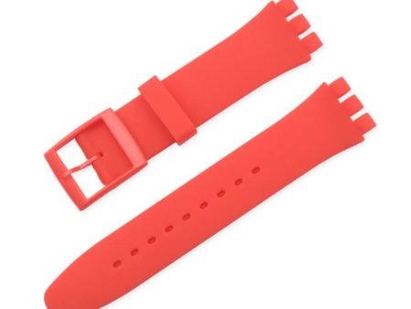 19mm Universal silicone watch strap - Red Supply