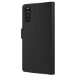 Phone case with make-up mirror and slick design for Sony Xperia 10 III Lite   10 III - Black Online