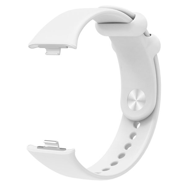 Xiaomi Smart Band 8 Pro   Redmi Watch 4 Watch Strap Silicone Replacement Wristband - White on Sale