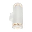 Glenelg Ambient Outdoor LED Up Down Wall Light in Charcoal or White Discount