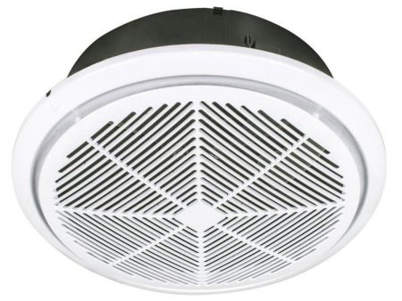 Whisper High Velocity Round Exhaust Fan Large in White Online